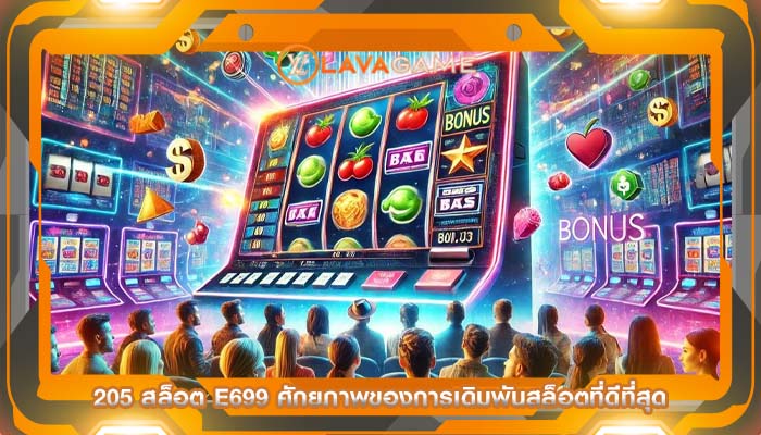 205 สล็อต e699 ศักยภาพของการเดิมพันสล็อตที่ดีที่สุด