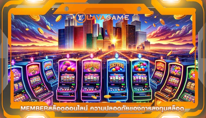 memberสล็อตออนไลน์ ความปลอดภัยของการลงทุนสล็อต