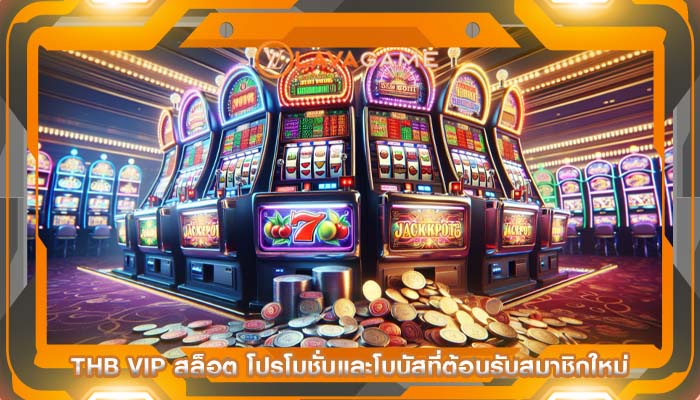 thb vip สล็อต โปรโมชั่นและโบนัสที่ต้อนรับสมาชิกใหม่