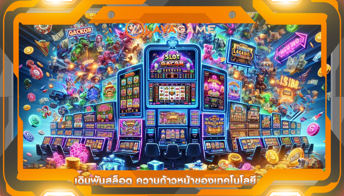 เดิมพันสล็อต ความก้าวหน้าของเทคโนโลยี