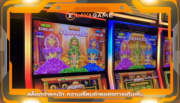 สล็อตจ่ายหนัก ความเรียบง่ายของการเดิมพัน